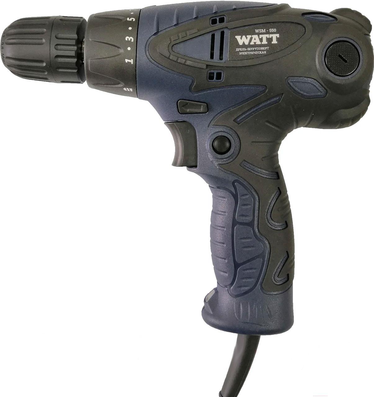

Дрель-шуруповерт Armatura Watt WSM-550 [2.550.010.00], Дрель-шуруповерт Armatura Watt WSM-550 2.550.010.00