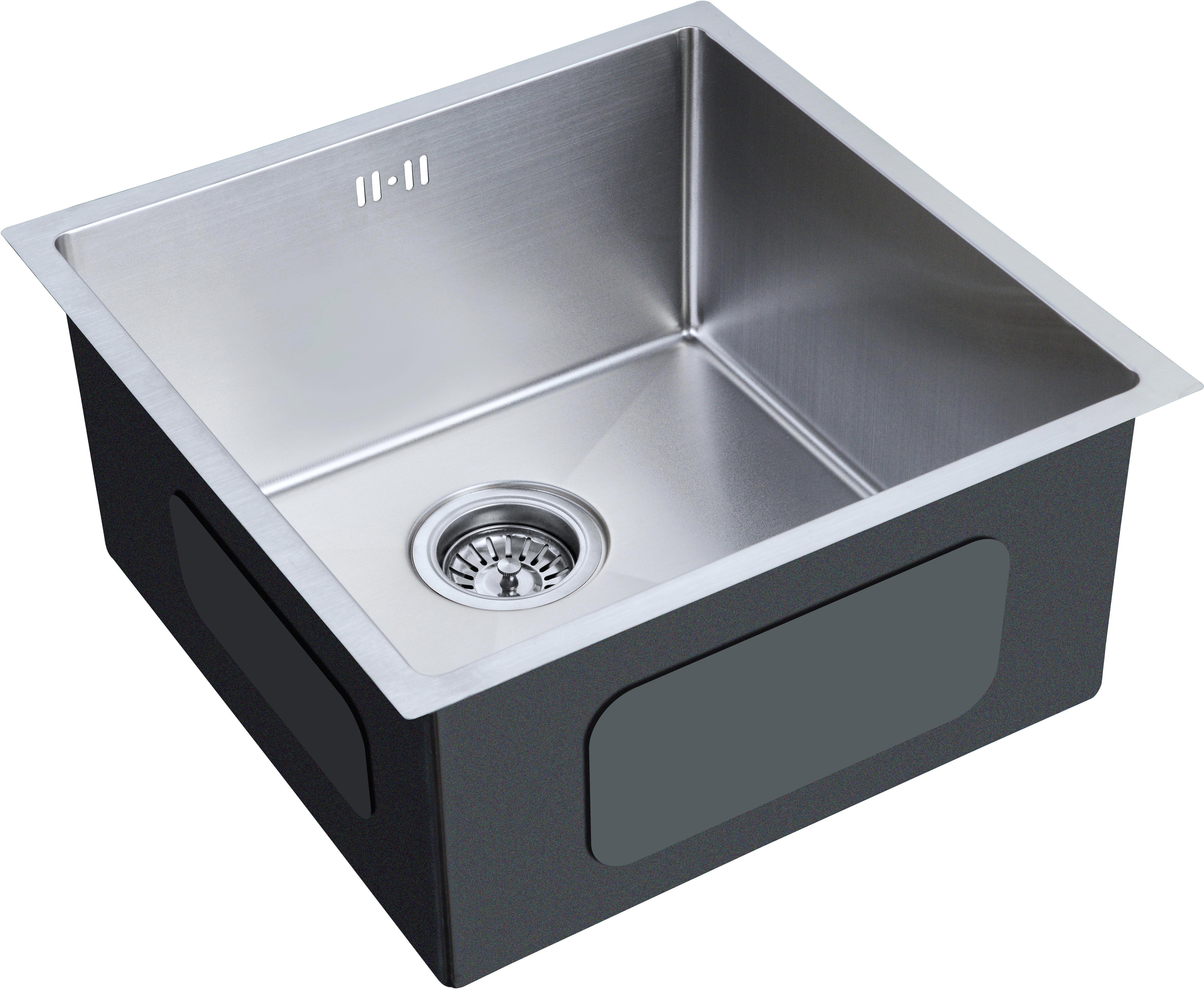 

Кухонная мойка Arfeka AF 440х440 Satin