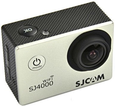 

Экшен-камера SJCAM SJ4000 WiFi (серебристый), SJ4000 WiFi
