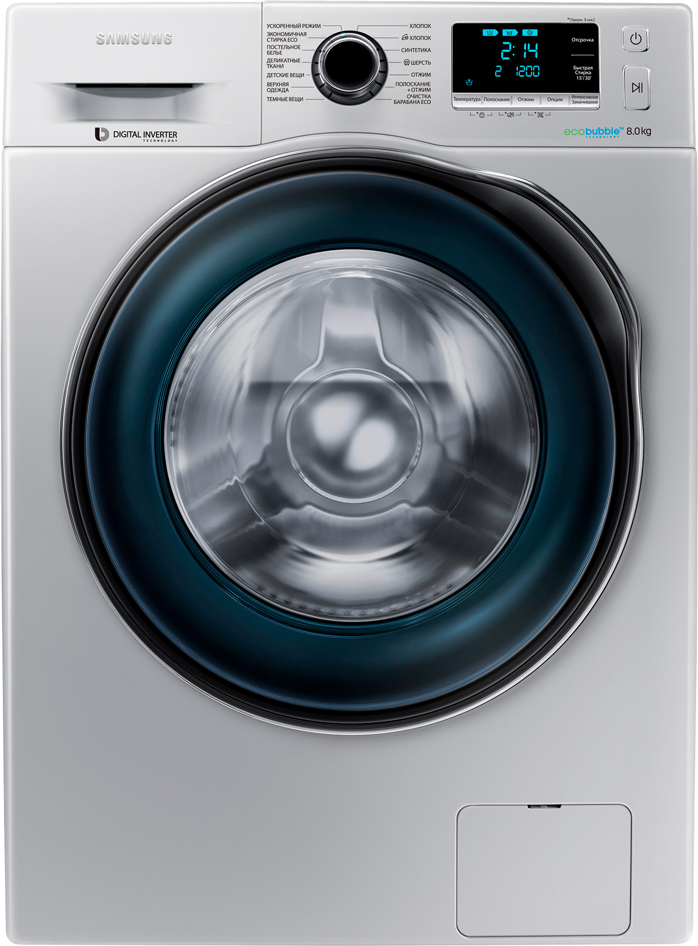 

Стиральная машина Samsung WW80J6210CS/LD