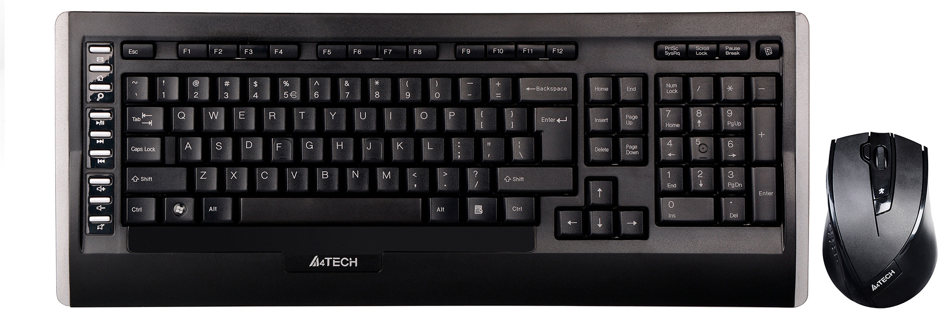 

Мышь + клавиатура A4Tech 9300F, Комплект (клавиатура + мышь) A4Tech 9300F черный