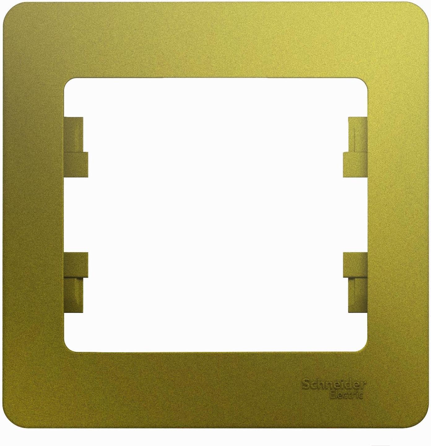 

Рамка Schneider Electric Glossa GSL001001, Glossa GSL001001