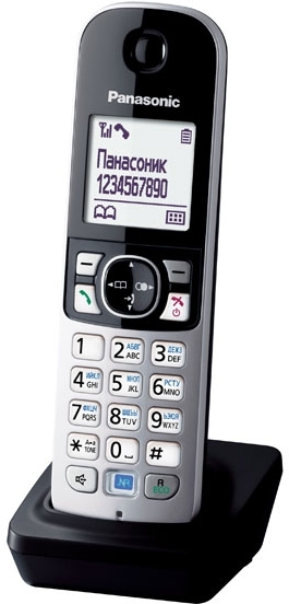 

Радиотелефон Panasonic KX-TGA681RUB, Радиотелефон DECT Panasonic KX-TGA681RUB дополнительная трубка