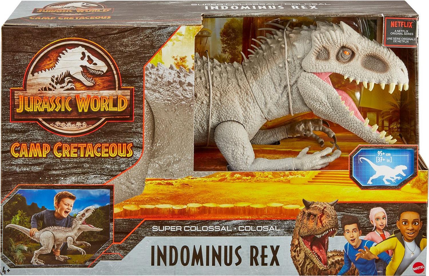 

Игрушка Mattel Огромный Индоминус Рекс [GPH95], Огромный Индоминус Рекс