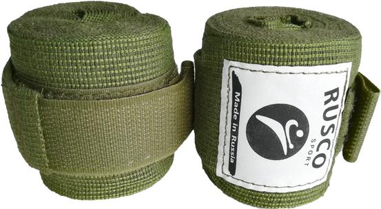 

Боксерский бинт RuscoSport 4.5 м хаки, 4,5м