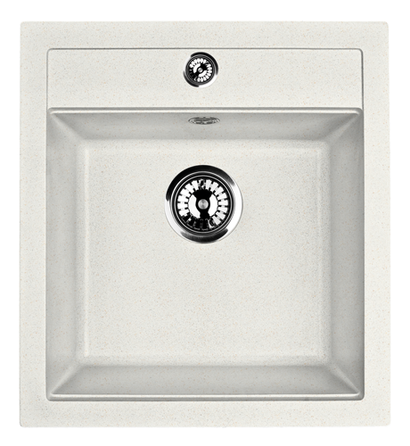 

Кухонная мойка Zorg Sanitary Como 46 белый камень [Como 46 WHITE], Кухонная мойка ZorG Como 46 (белый камень)