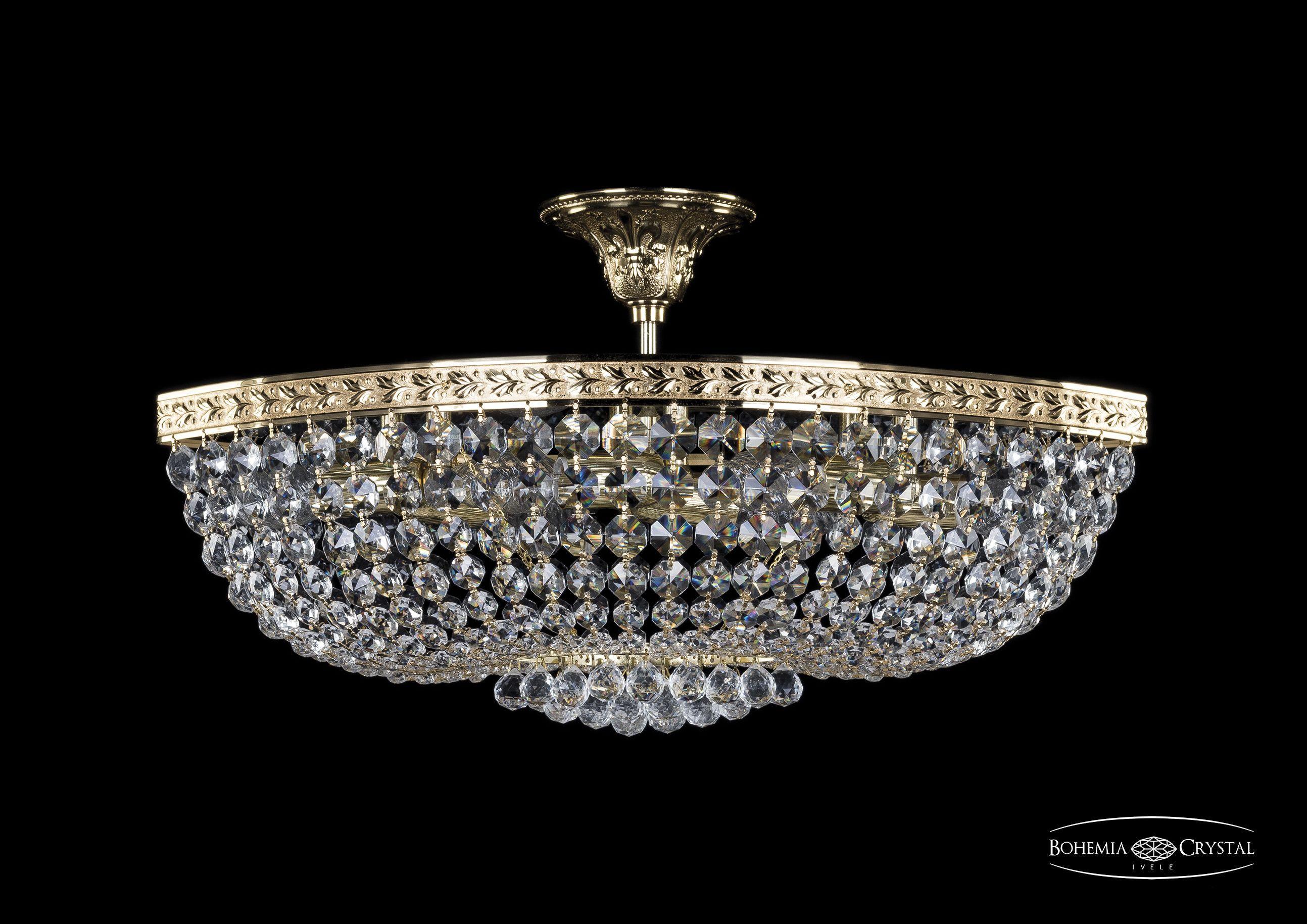 

Люстра на штанге Bohemia Ivele Crystal 19283/55IV G