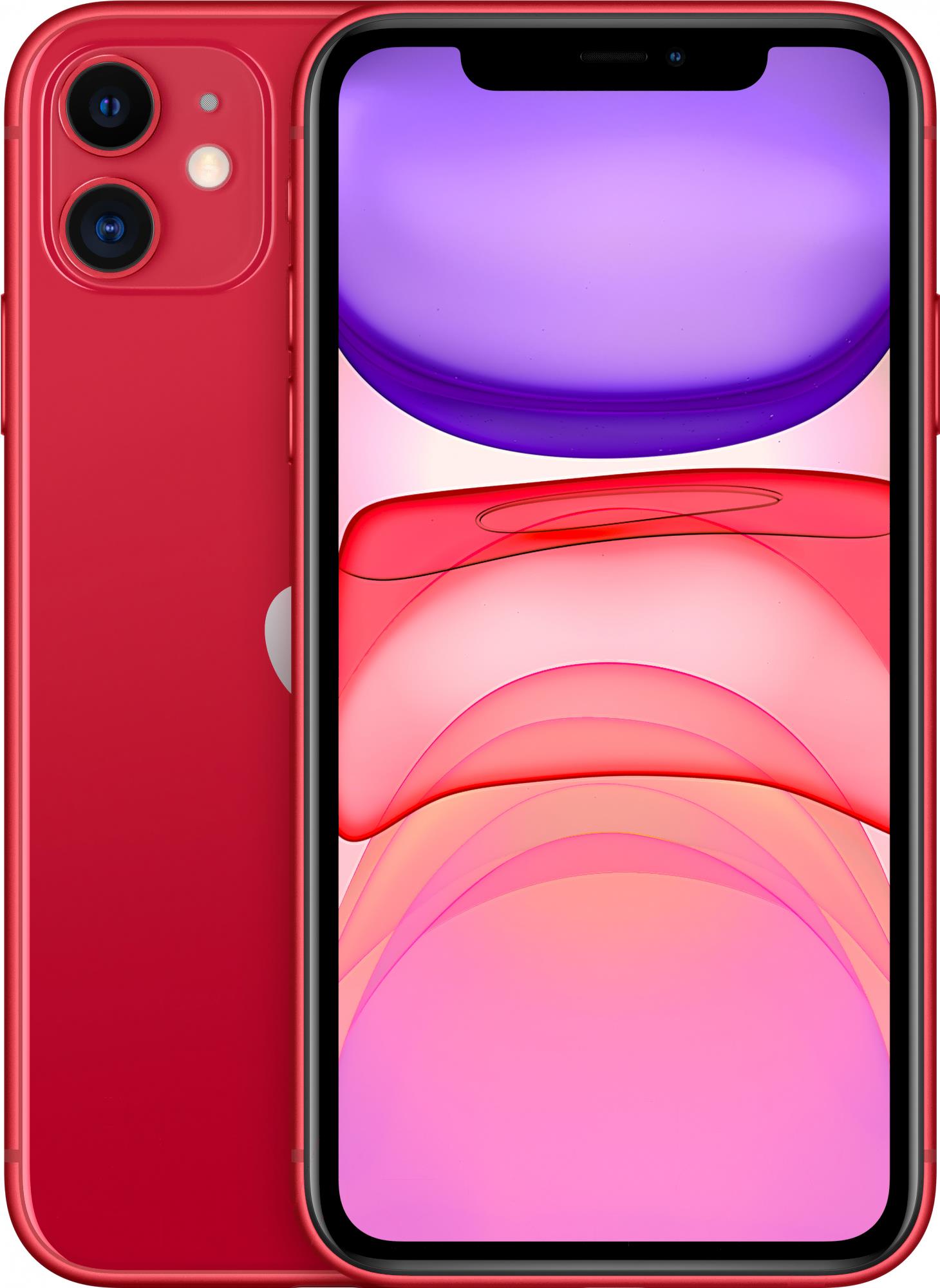

Мобильный телефон Apple iPhone 11 64GB Red [MWLV2], iPhone 11 64GB
