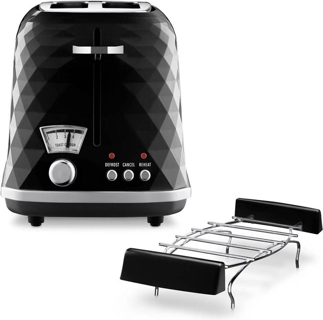 

Тостер DeLonghi Brillante CTJ 2103.BK, Brillante CTJ 2103.BK