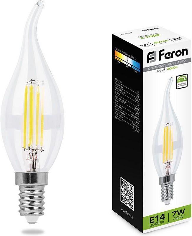 

Светодиодная лампа Feron 7W 230V E14 4000K LB-167 [25873], 7W 230V E14 4000K LB-167