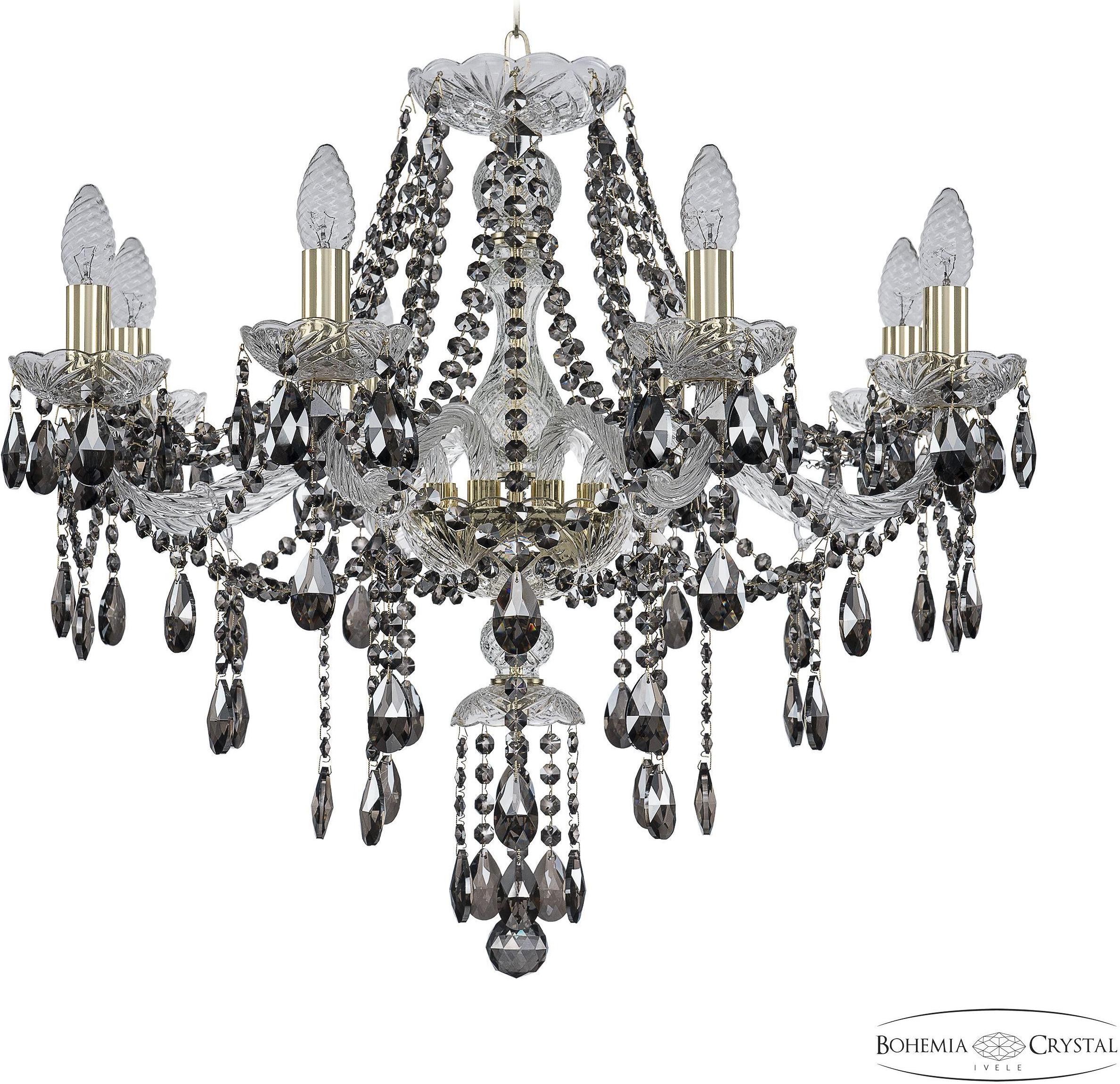 

Подвесная люстра Bohemia Ivele Crystal 1415/8/220 G R781