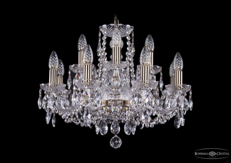 

Подвесная люстра Bohemia Ivele Crystal 1402/8+4/195/Pa