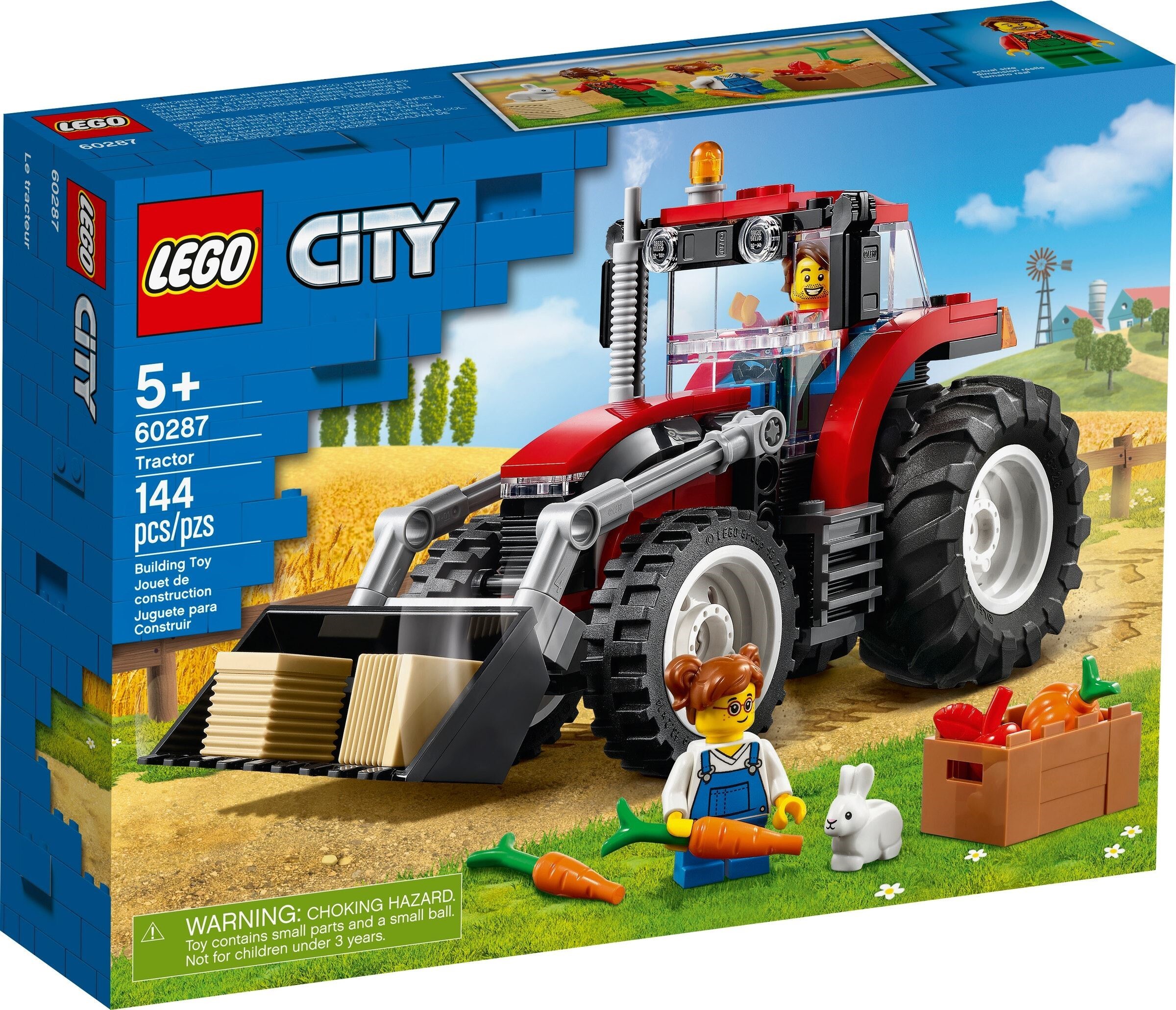 

Конструктор LEGO City Трактор [60287], Конструктор LEGO City Трактор 60287