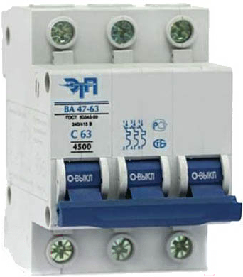 

Выключатель нагрузки ETP BA 47-63 3P 50A (B)