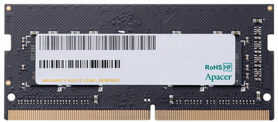 

Оперативная память Apacer 8GB PC-25600 DDR4-3200 AS08GGB32CSYBGH SODIMM CL22