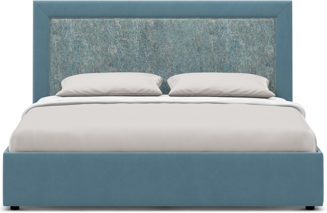 

Кровать Moon Trade Moon Family 1258 160x200 без ПМ велюр бирюзовый (К004283)