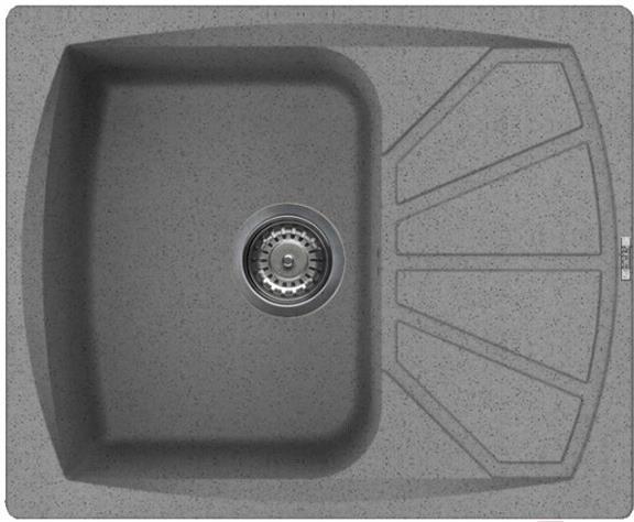 

Кухонная мойка Elleci Living 125 G55 Grigio Pietra [LGL12555], Living 125