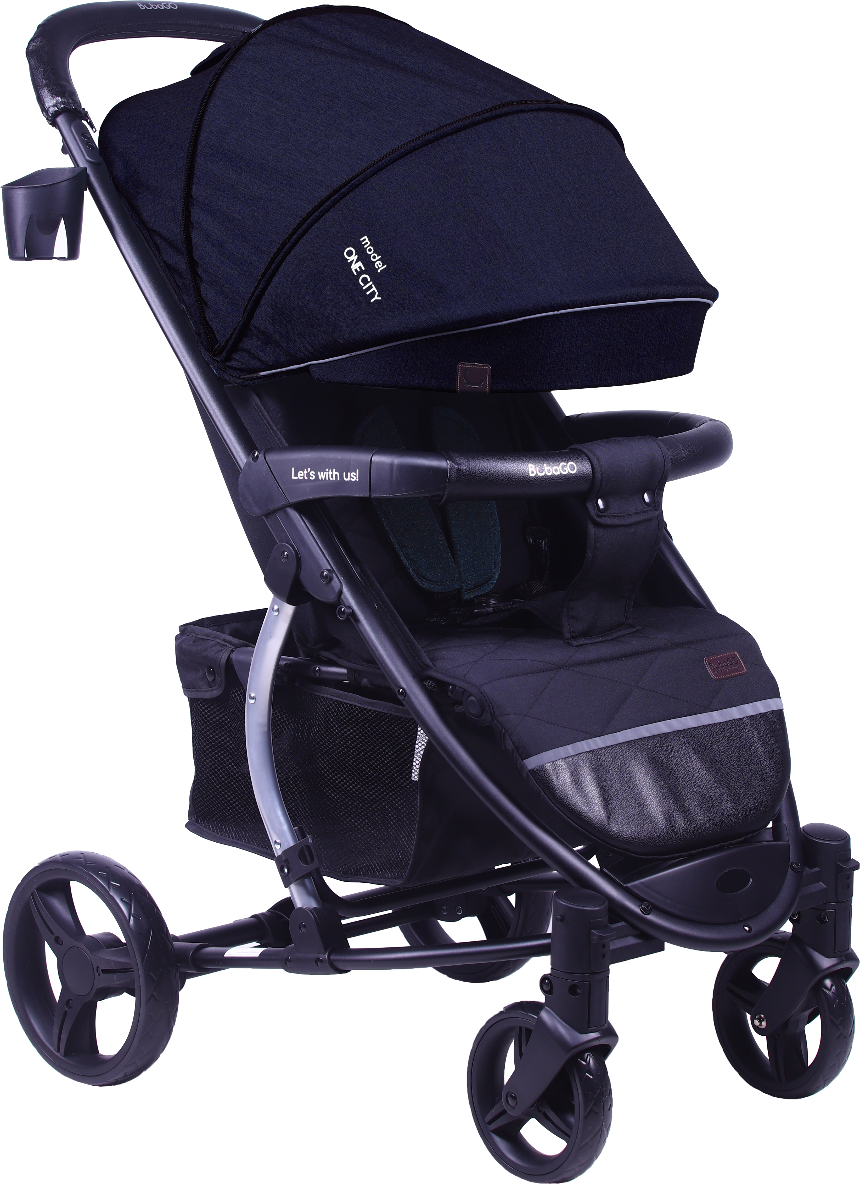 

Детская коляска Bubago Model One City BG0122 Ink blue
