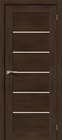 

Межкомнатная дверь el'Porta Эко Легно-22 60x200 Dark Oak/Magic Fog, Эко Легно-22 60x200