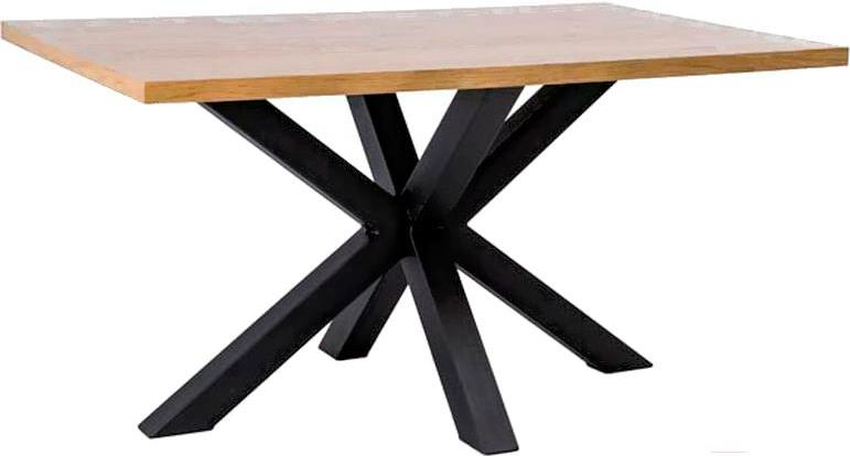 

Стол обеденный Signal CROSS 150 дуб/черный, CROSS 150