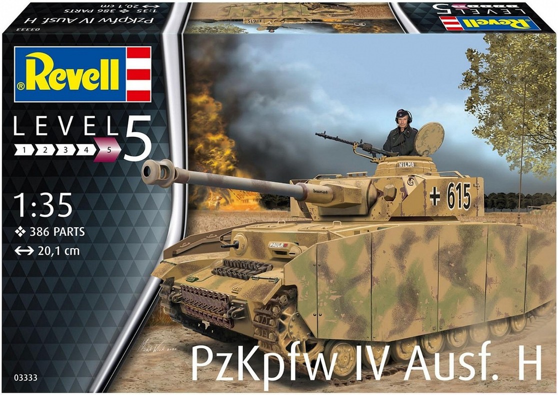 

Сборная модель Revell Немецкий средний танк Panzer IV Ausf. H [3333], Сборная модель Revell Немецкий средний танк Panzer IV Ausf. H 3333