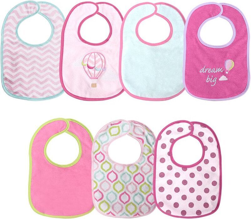

Слюнявчик Lorelli 1026024 Girl 7шт (10260240003)