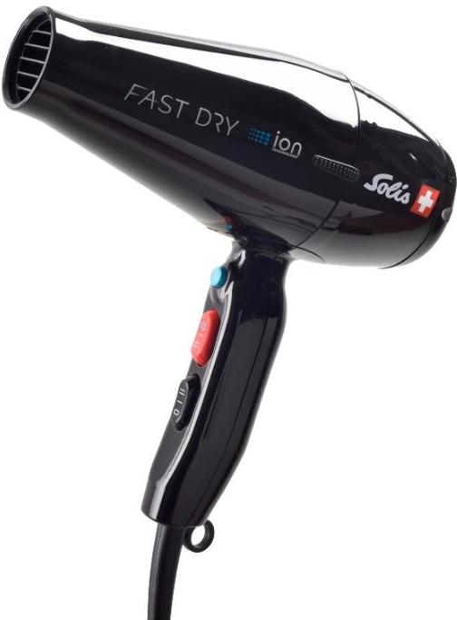 

Фен Solis FastDry черный, FastDry