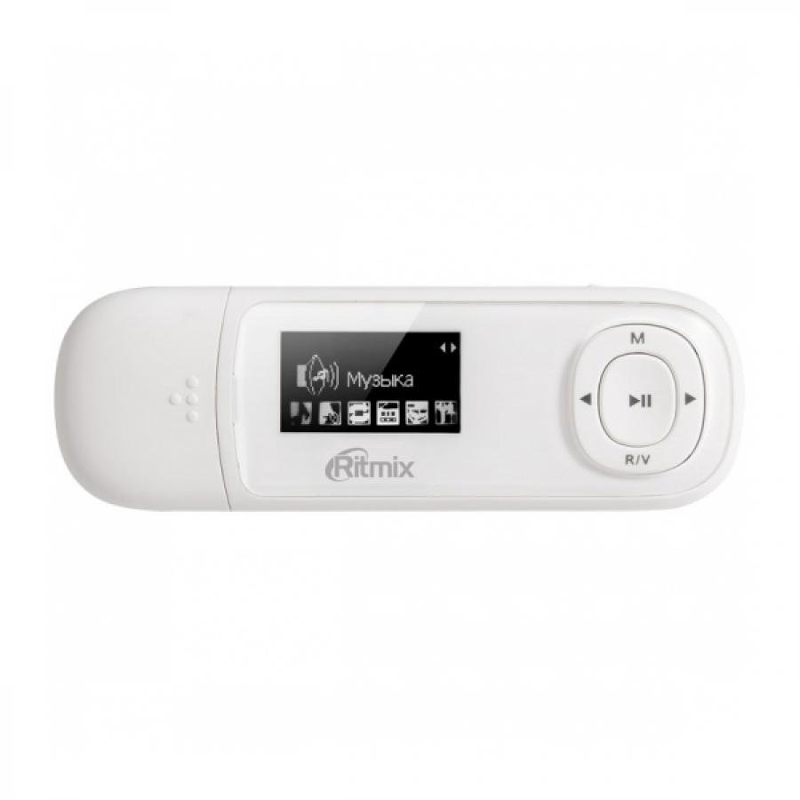 

MP3 плеер Ritmix RF-3450 8GB (белый), RF-3450 8GB