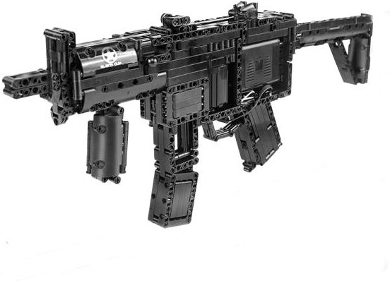

Пистолет-пулемет Mould King HK MP5 MLI (14001)