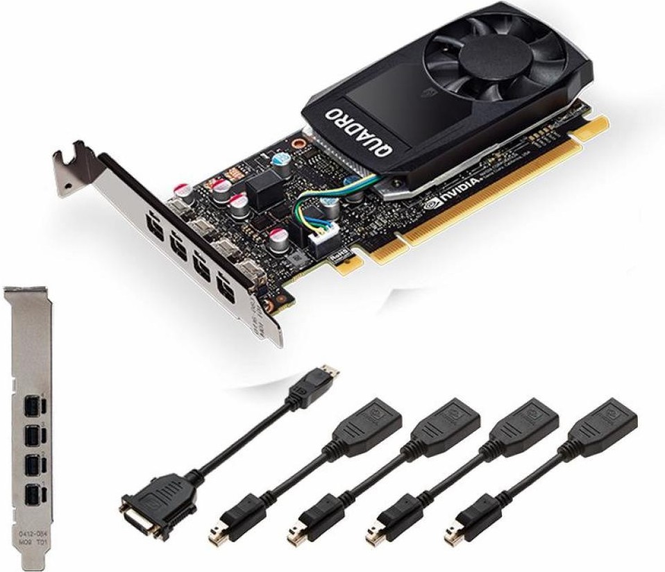 

Видеокарта Nvidia VGA PNY Quadro P1000 4 GB GDDR5, Видеокарта Nvidia VGA PNY Quadro P1000 4 GB GDDR5 VCQP1000V2-PB