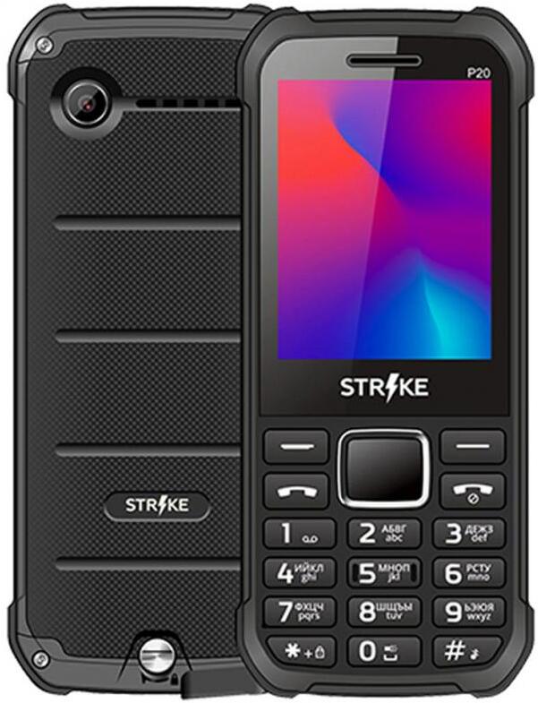 

Мобильный телефон Strike P20 Black, Мобильный телефон Strike P20 (черный)