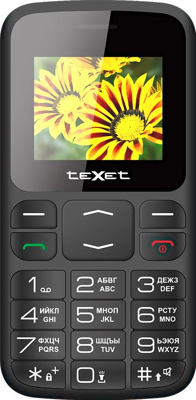 

Мобильный телефон TeXet TM-B208 (черный)