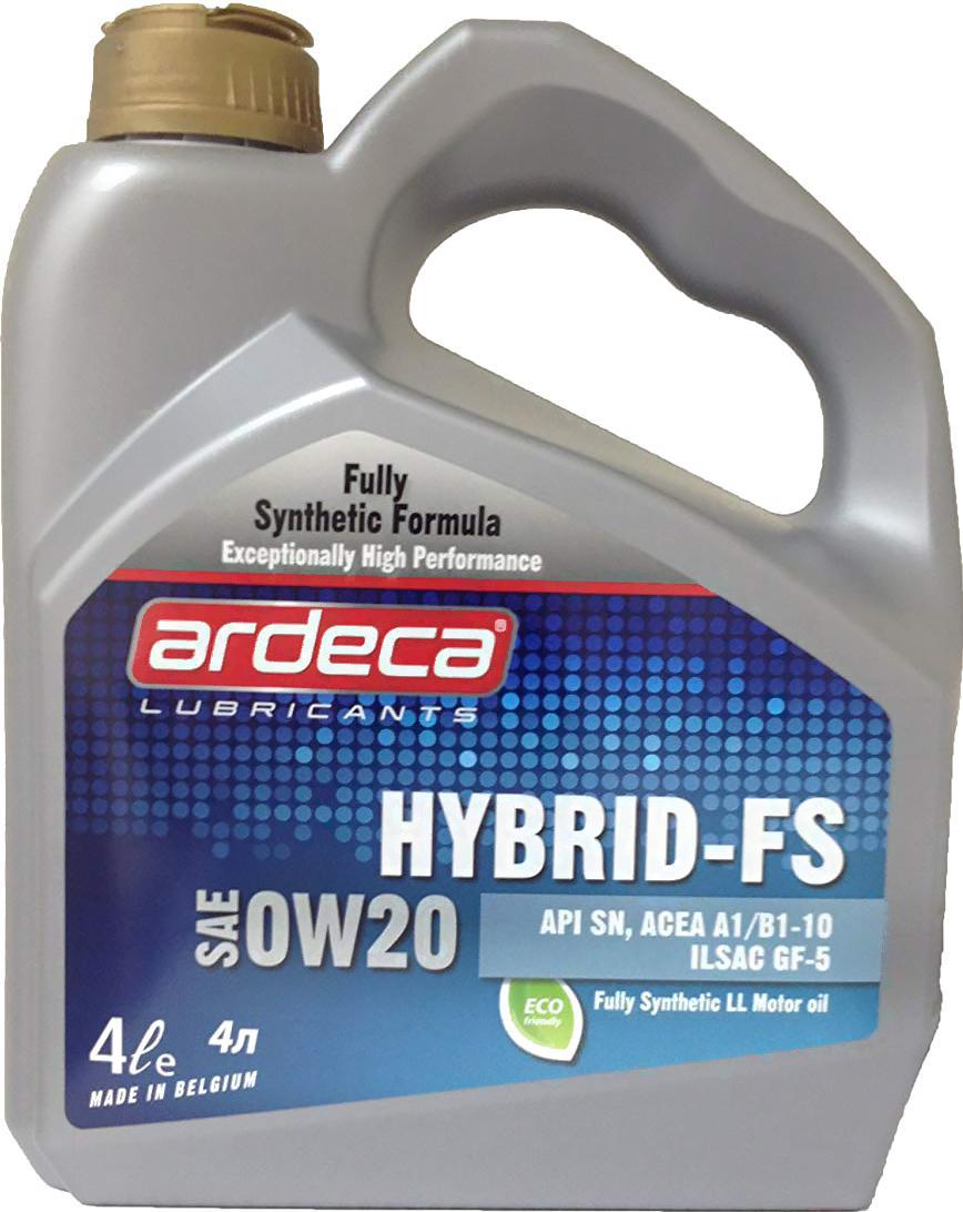 

Моторное масло Ardeca Hybrid-FS 0W20 4л [ARD010015-004], Hybrid-FS 0W20 4л