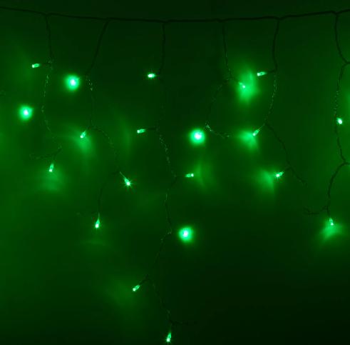 

Новогодняя гирлянда Neon-night Айсикл 2.4x0.6m 88 LED Green [255-044], Айсикл 2.4x0.6m 88 LED