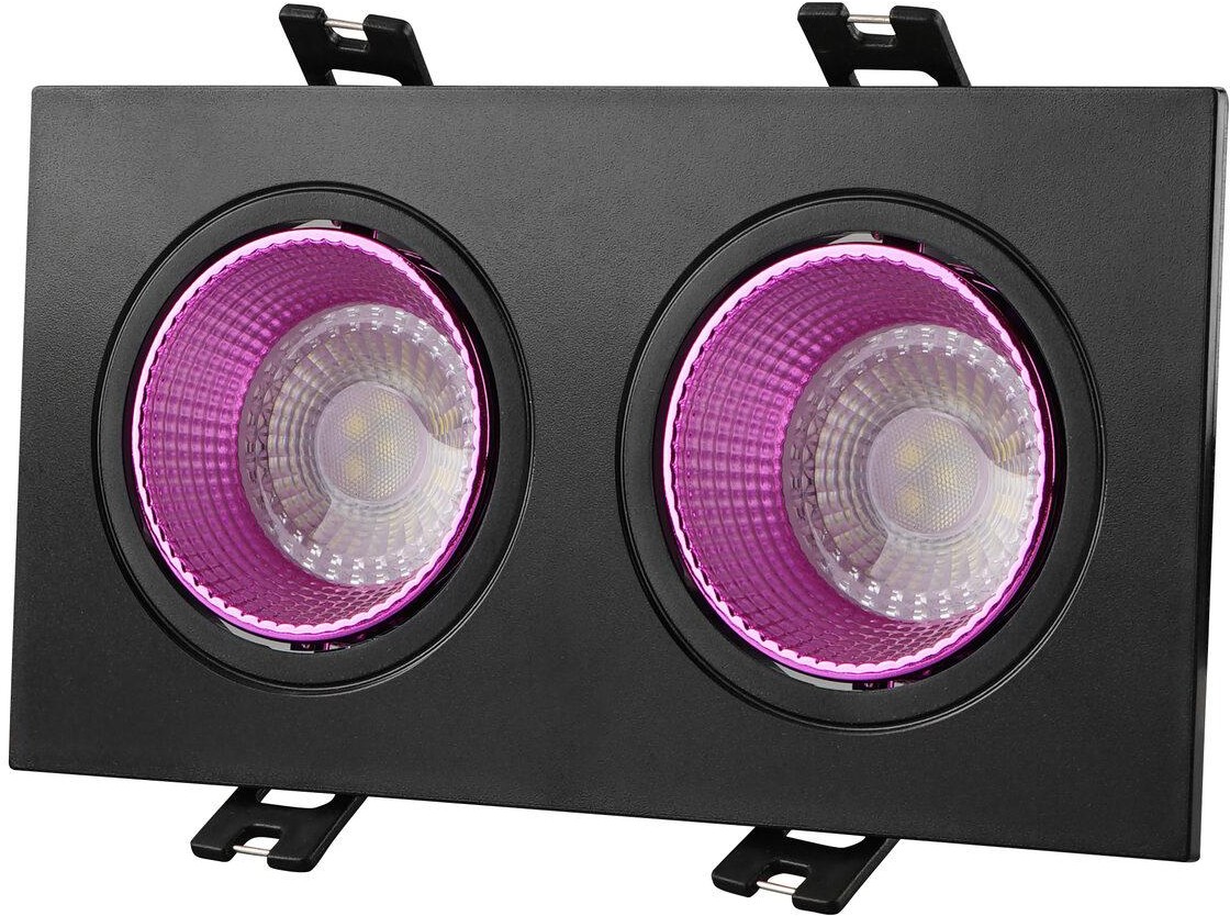 

Встраиваемый точечный светильник Denkirs DK3072-BK+PI