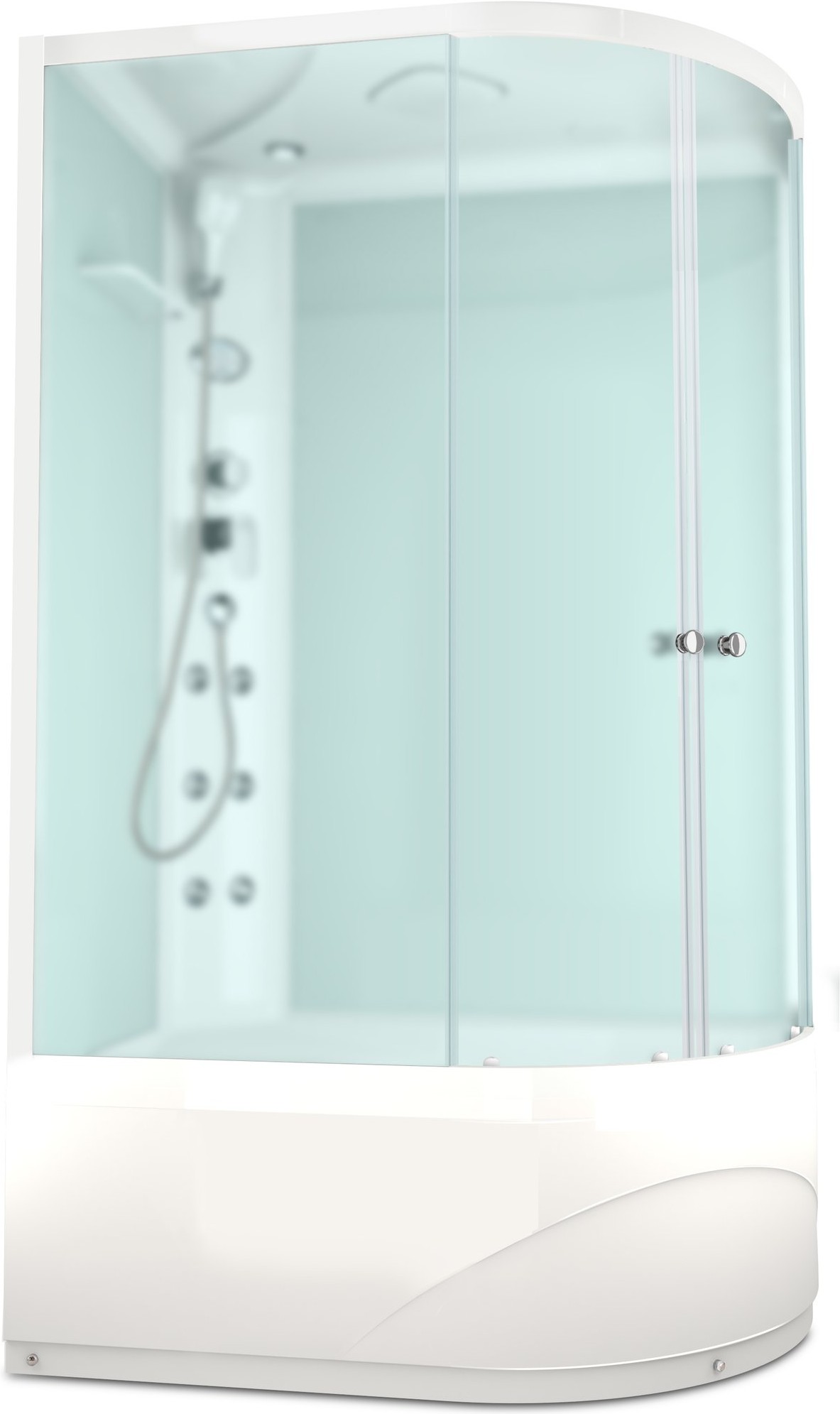 

Душевая кабина Domani-Spa Delight 128 high L белый/сатин матированное стекло [DS01D128LHWM10], Душевая кабина Domani-Spa Delight 128 high L DS01D128LHWM10 белый/сатин матированное стекло