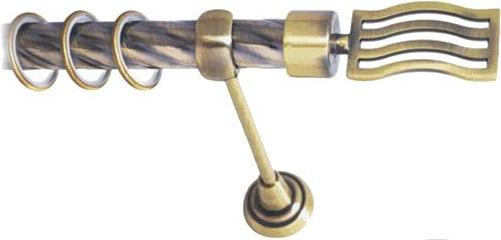 

Карниз Lm Decor Стайл 165 1р витой 25мм 1.8м антик, Стайл 165 1р витой 25мм 1.8м