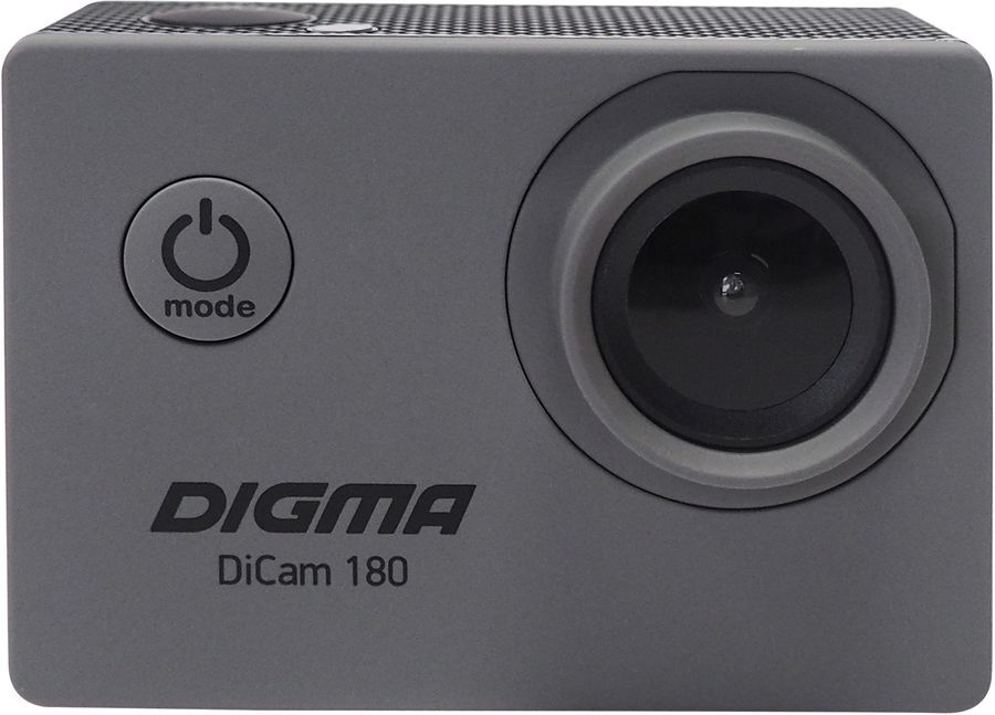 

Экшн-камера Digma DiCam 180 серый (DC180)