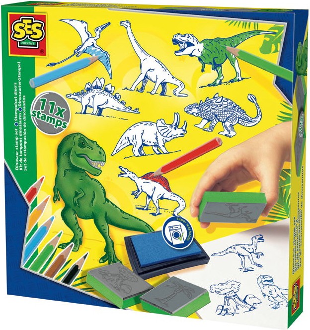 

Игровой набор с печатями SES Creative Мир динозавров (14919)