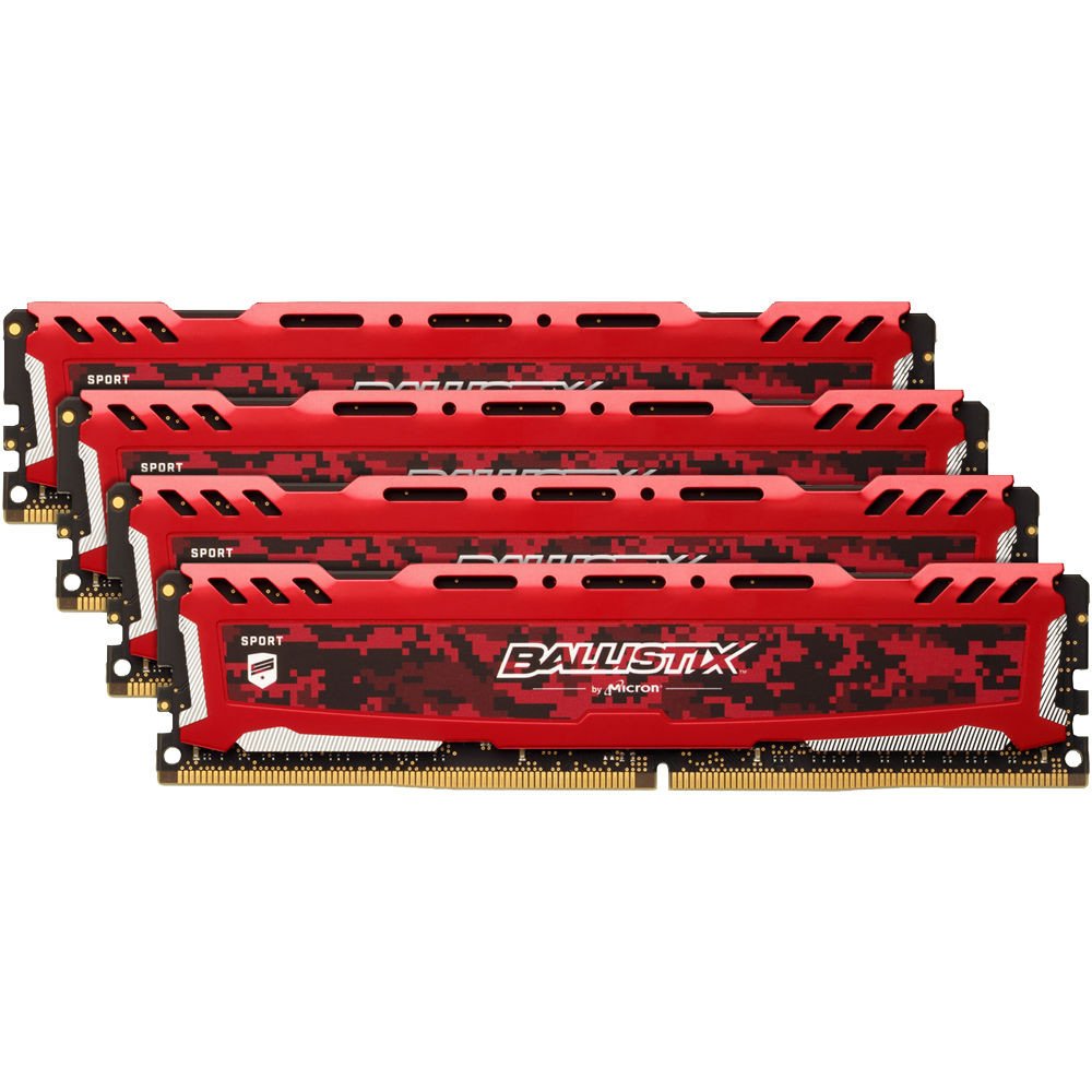 

Оперативная память Crucial DDR4 4x8Gb 2400MHz PC4-19200 [BLS4K8G4D240FSEK], DDR4 4x8Gb 2400MHz PC4-19200