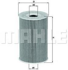 

Фильтр масляной Knecht/Mahle OX351D, OX351D