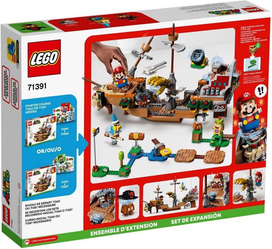 

Конструктор LEGO Super Mario Летучий корабль Боузера [71391], Конструктор LEGO Super Mario Летучий корабль Боузера 71391