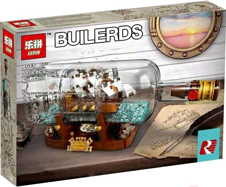 

Конструктор LEPIN Builders 21313 Ship a Bottle, Builders Ship a Bottle