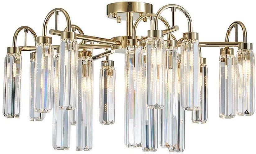 

Люстра на штанге NEWPORT 4526+3/PL Gold