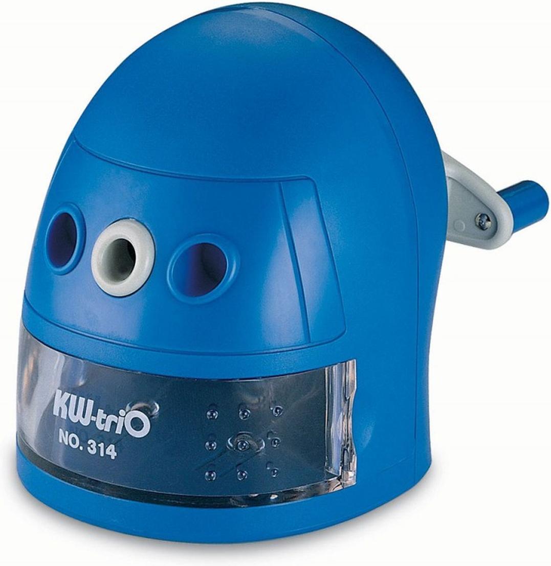 

Точилка KW-trio Робот 1 отверстие синий [314A-BLU], Робот 1 отверстие