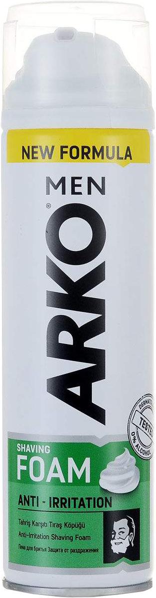 

Пена для бритья Arko Men Anti-Irritation 200мл, Men Anti-Irritation 200мл