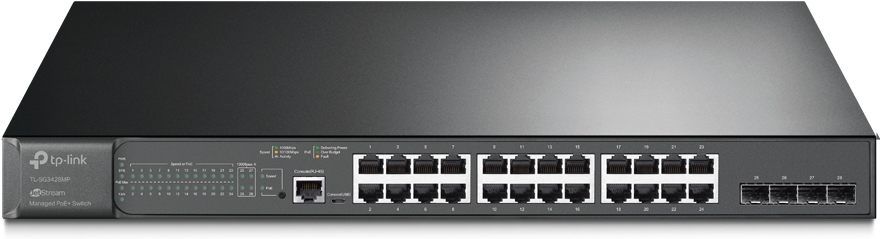 

Коммутатор TP-Link TL-SG3428MP