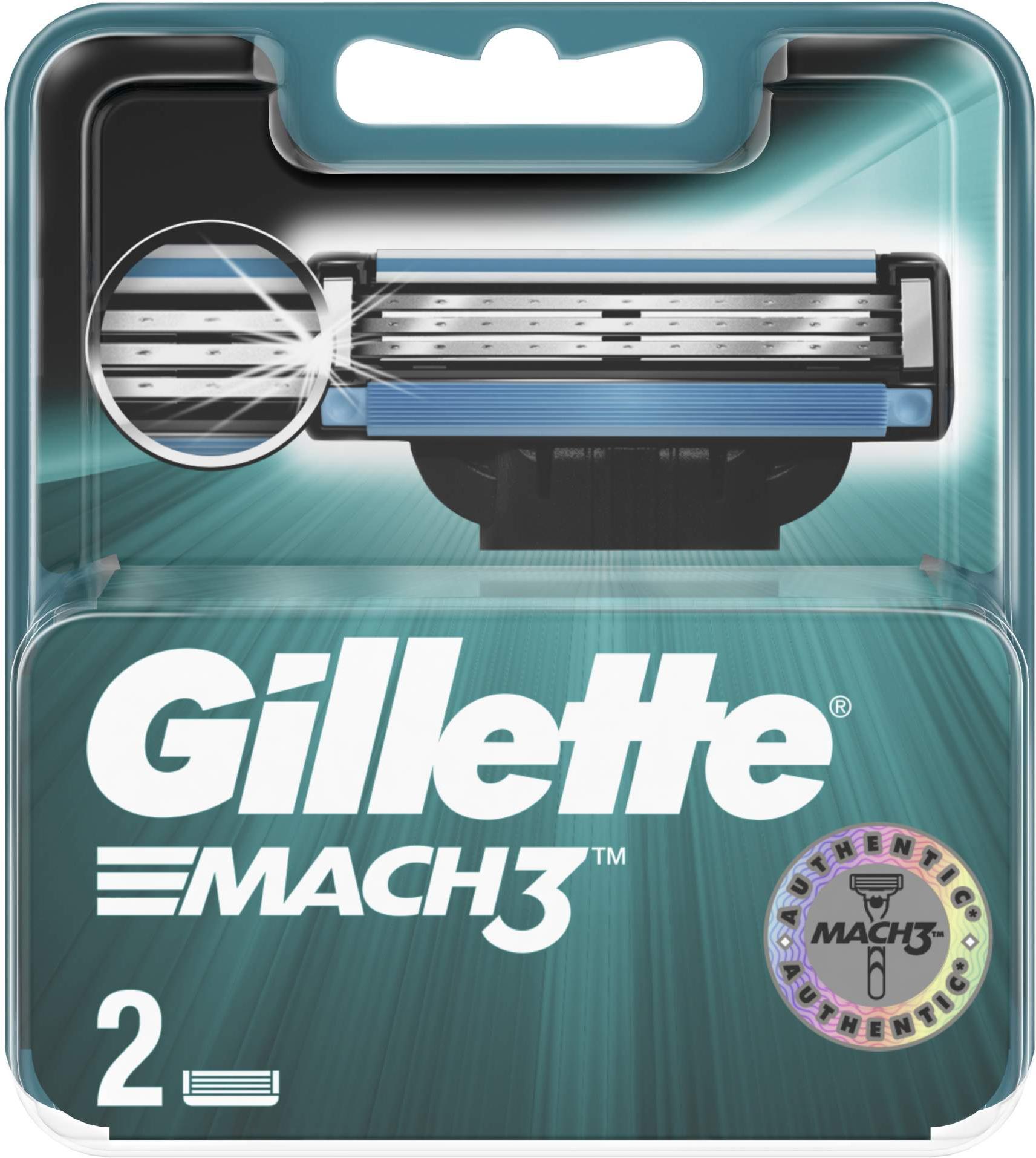 

Сменные кассеты Gillette Mach3 (2шт), Сменные кассеты Mach3 2шт