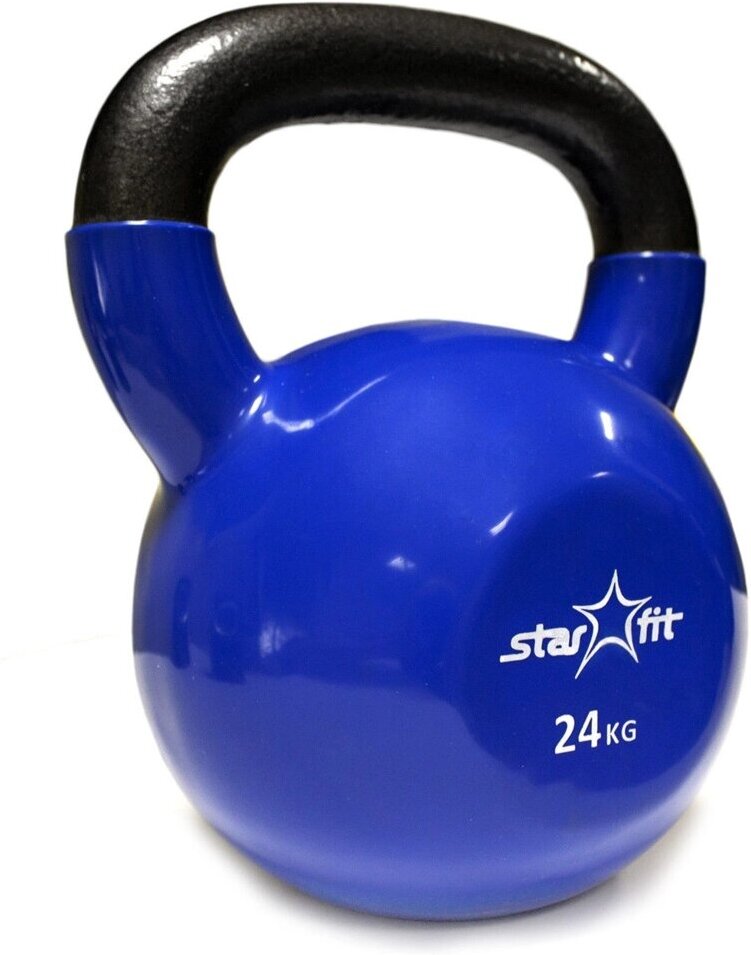 

Гиря Starfit DB-401 24 кг синий, Гиря Starfit Гиря DB-401 24кг темно-синий