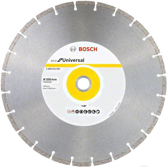 

Алмазный диск Bosch 2.608.615.035, Алмазный диск Bosch 350-25 Eco Universal 2.608.615.035
